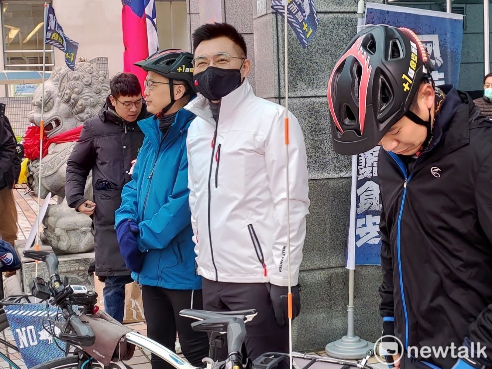 國民黨主席江啟臣。 圖：黃建豪/攝