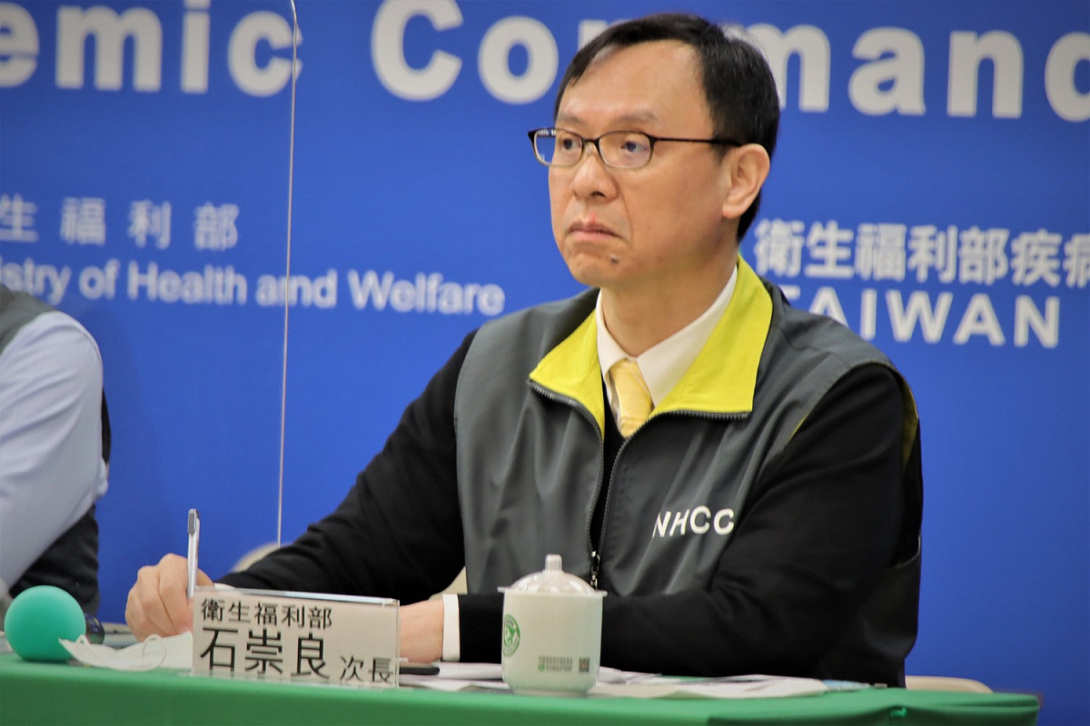 衛福部次長石崇良 圖：中央流行疫情指揮中心/提供