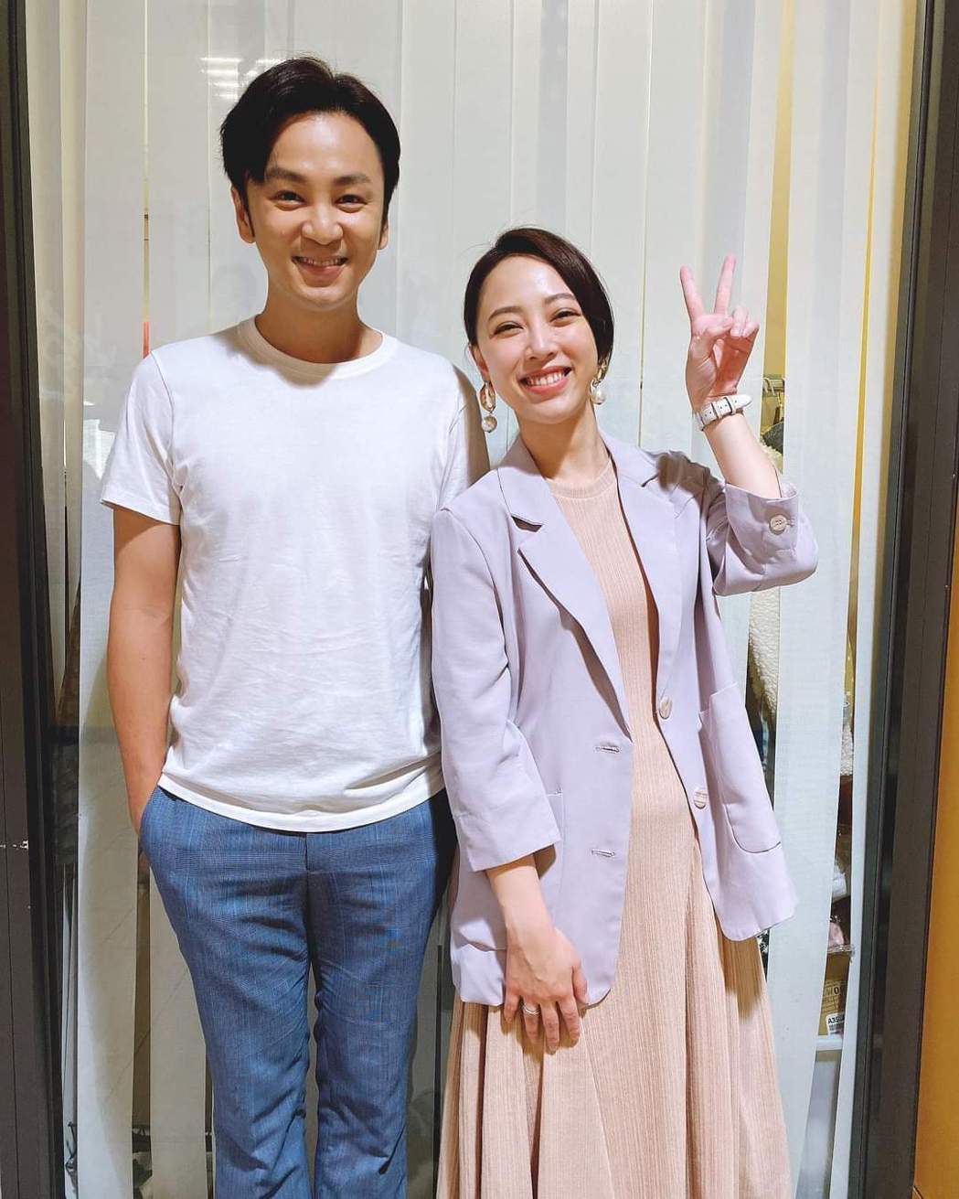 書偉和勇兔因《我的婆婆怎麼那麼可愛》牽線，今日大方承認戀愛中。 圖：翻攝自勇兔IG