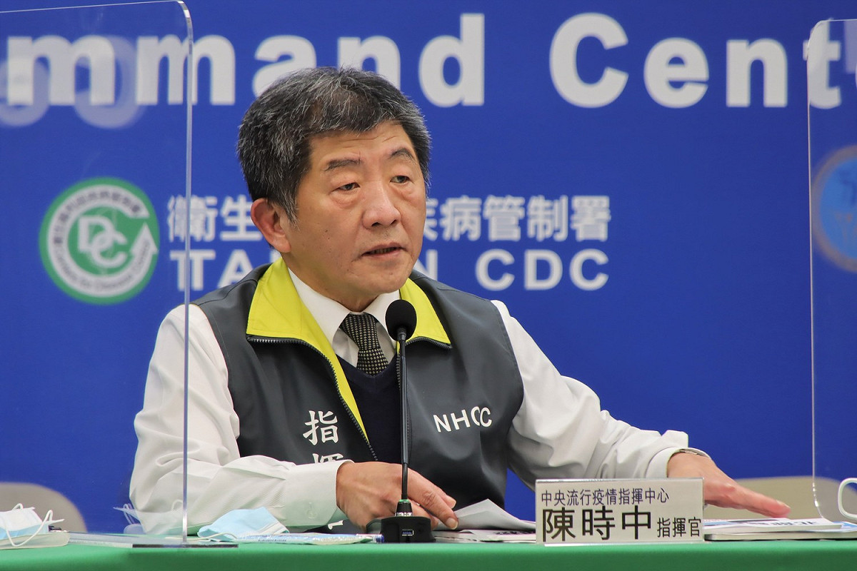 指揮官陳時中。 圖：中央流行疫情指揮中心/提供