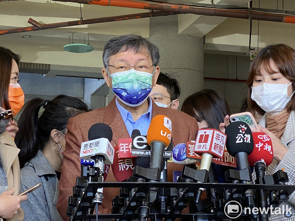 台北市長柯文哲。 圖：周煊惠 ／攝