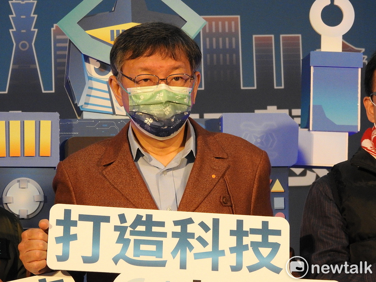 台北市長柯文哲。 圖：周煊惠 ／攝
