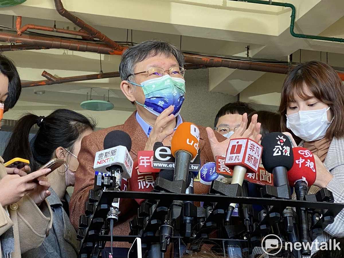 台北市長柯文哲。 圖：周煊惠 / 攝