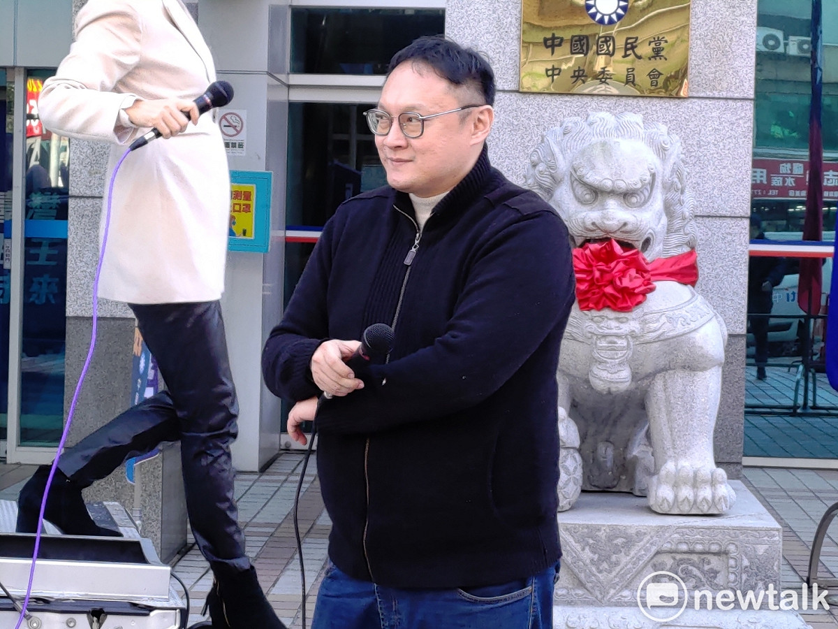 國民黨文傳會副主委鄭照新。 圖：黃建豪/攝（資料照）