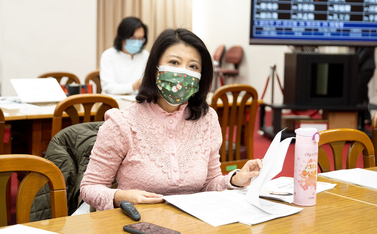 民進黨立委林楚茵。 圖 : 翻攝自林楚茵臉書