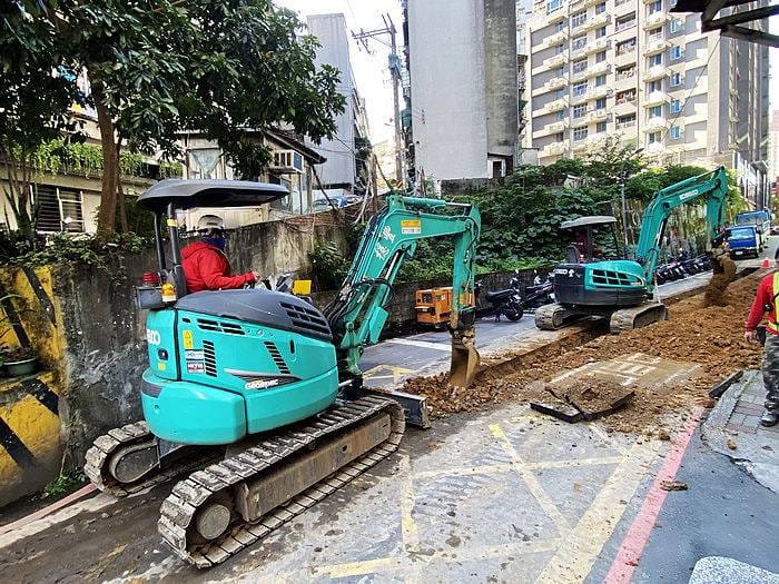 欣欣瓦斯公司已於1月13日完成增設管線，因應民眾天然氣需求。 圖：新北市經發局提供