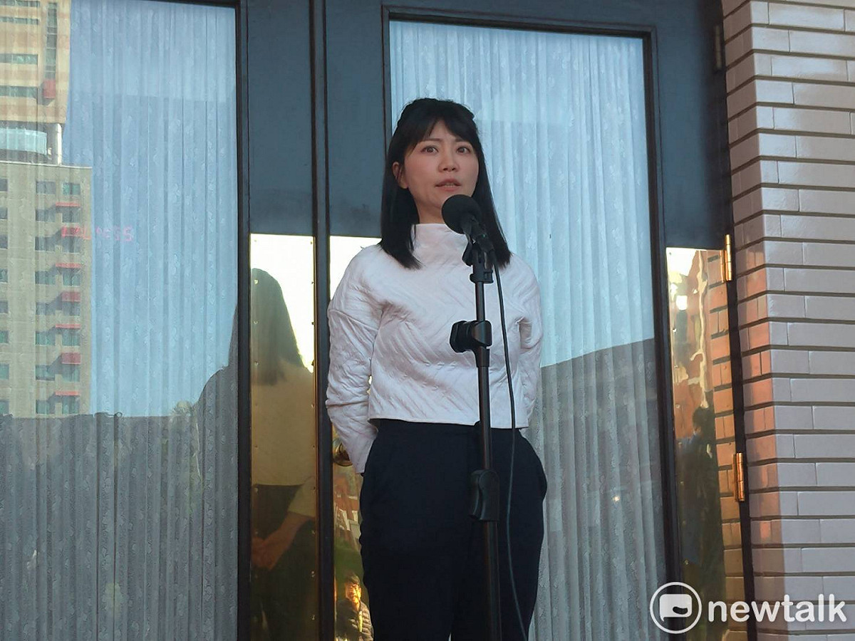 民進黨立委高嘉瑜。 圖：陳佩君 / 攝