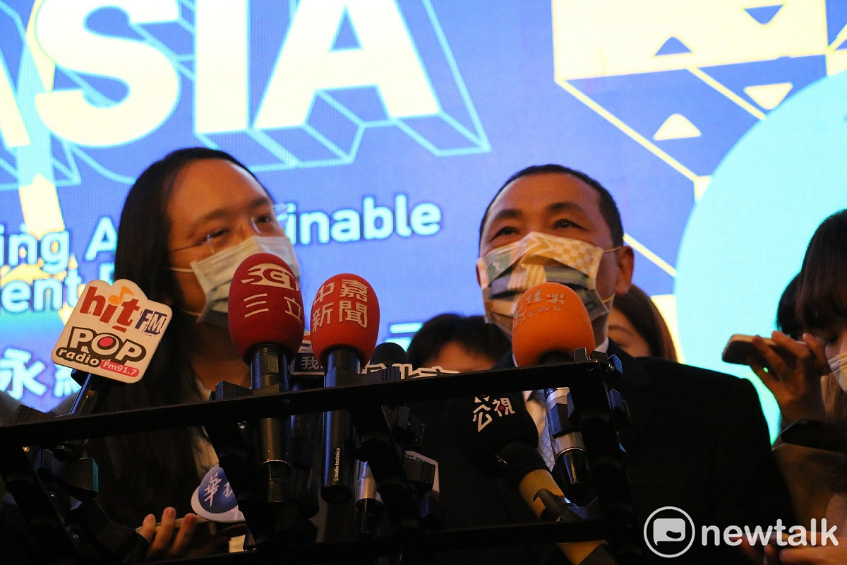 侯友宜說，離選舉還很長一段時間，這段時間最重要的還是把事情做好，全心全力為國家做事，才是當務之急。 圖：林昀真／攝