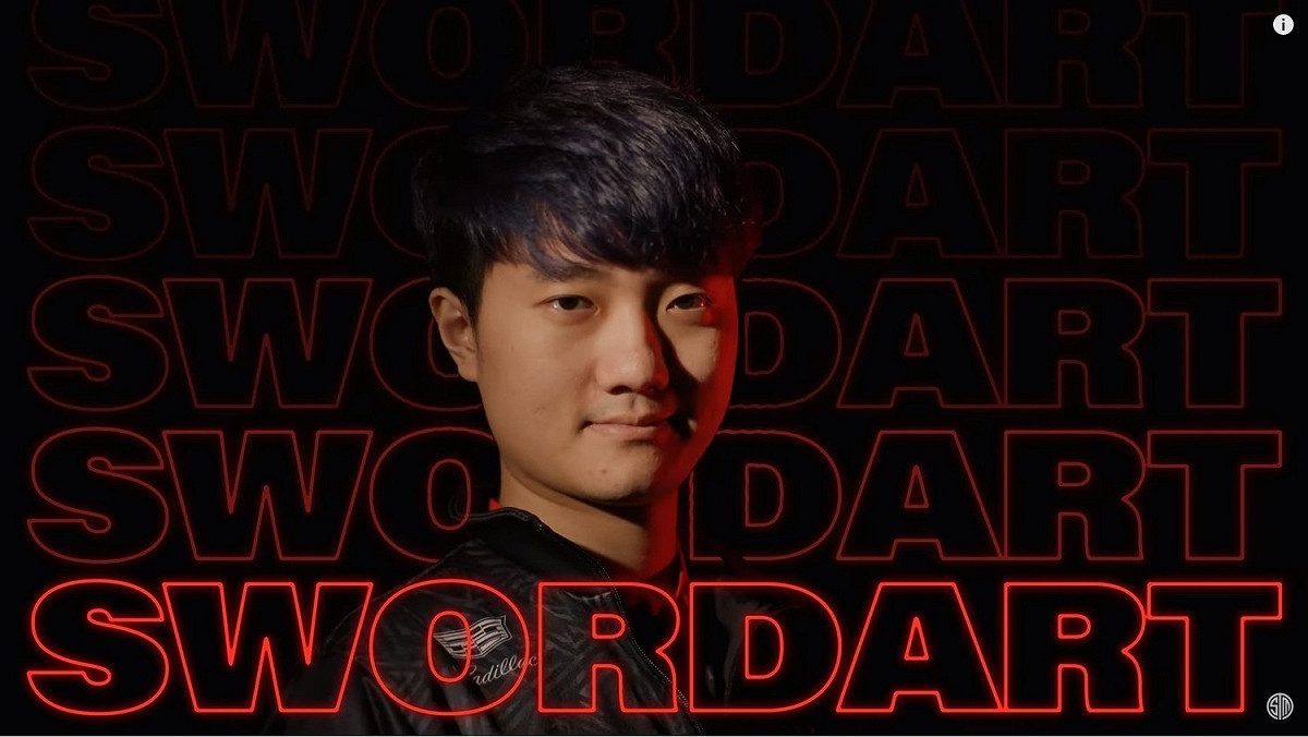 台籍《英雄聯盟》輔助選手SwordArt轉隊TSM後首戰遭到慘敗。 圖：翻攝自Youtube
