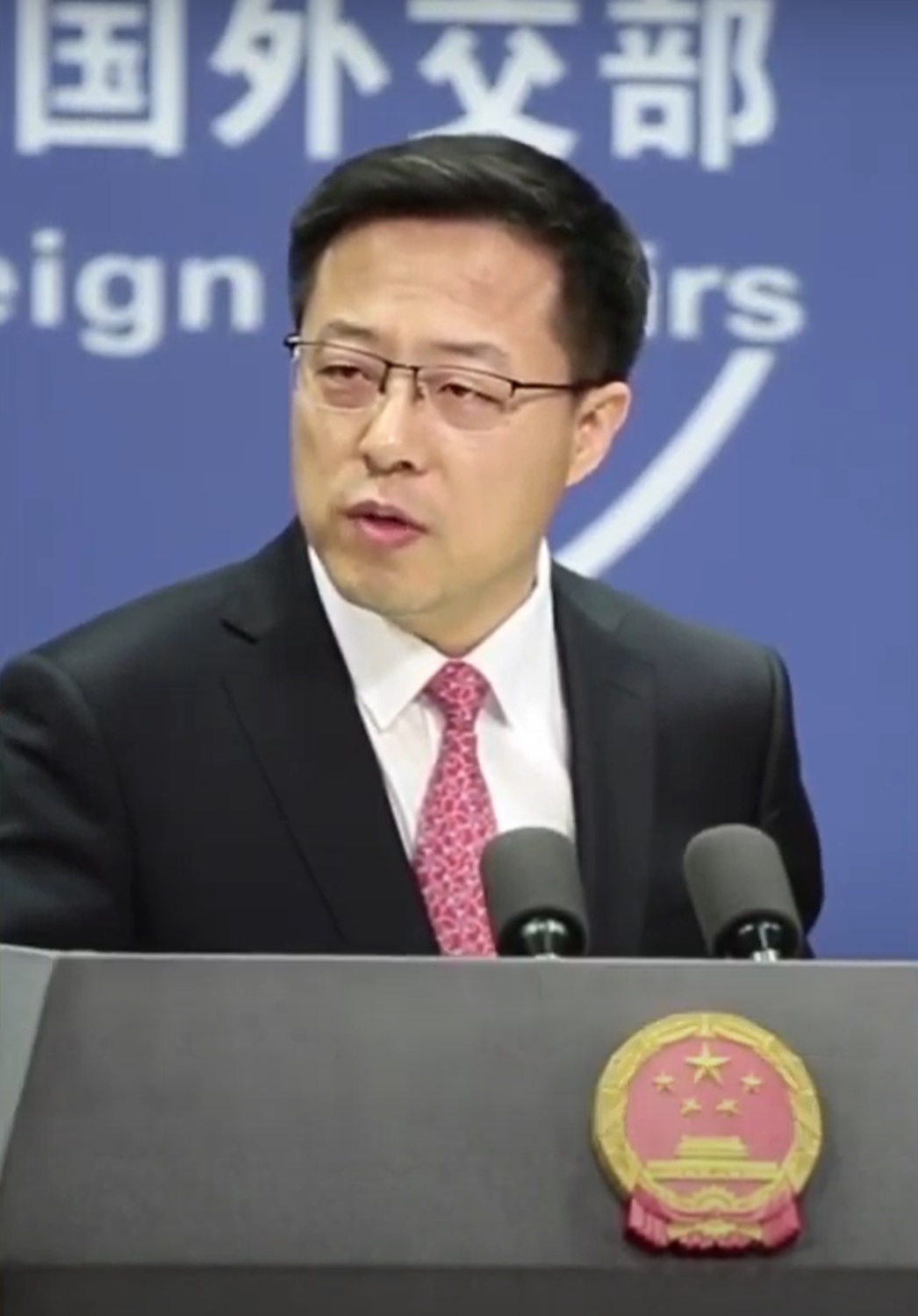 中國外交部發言人趙立堅等到處得罪人的戰狼外交，其實是失敗的。 圖：China News Service提供／版權規定：CC BY 3.0