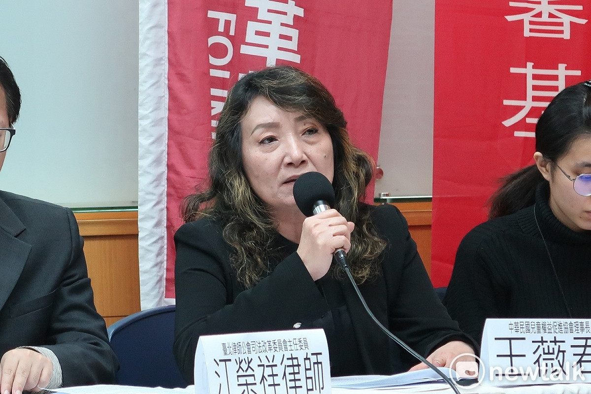 兒童權益促進協會創會理事長、76行者遺體修復團隊發言人王薇君長期關切兒童權益、社會議題，並曾擔任太魯閣眼淚發言人。 圖：林朝億/攝(資料照片)