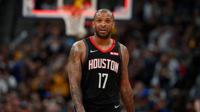 火箭前鋒P.J. Tucker 。 圖：取自美聯社／達志影像
