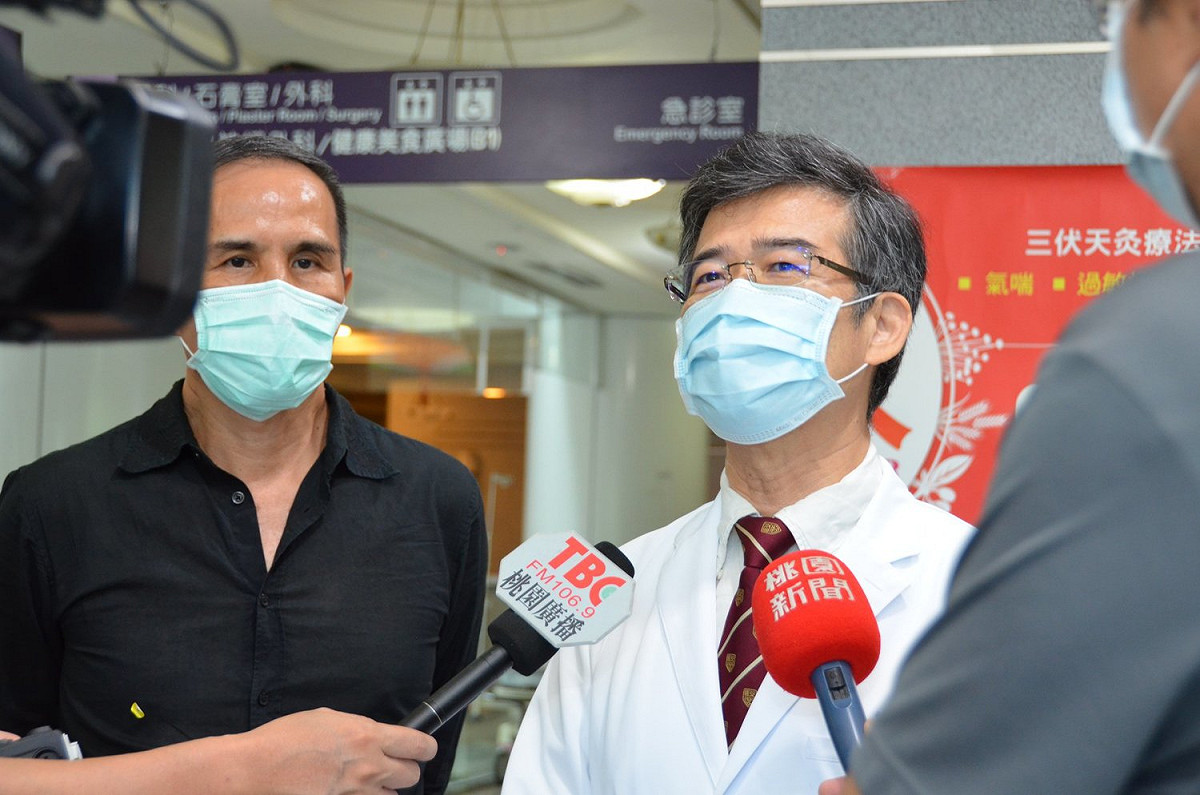 部立桃園醫院院長徐永年。 圖：翻攝部立桃園醫院粉專