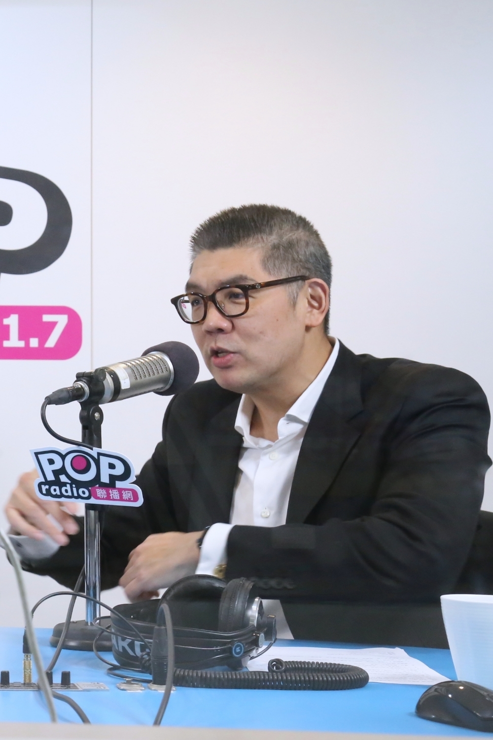 國民黨智庫副董事長連勝文接受《POP撞新聞》專訪。 圖：《POP撞新聞》/提供