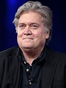 前總統川普的首席策士巴農(Steve Bannon)。 圖：取自維基百科（資料照）