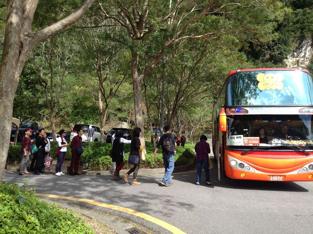 太魯閣國家公園今年春節遊園專車照常上路。 圖：太魯閣國家公園管理處／提供