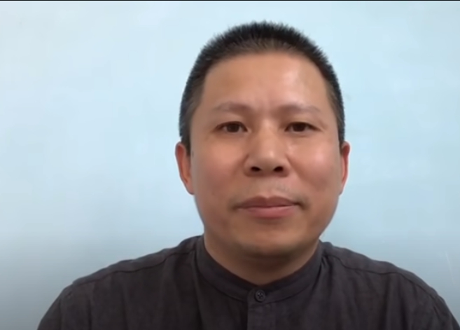 中國民運人士許志永。 圖 : 翻攝自BBC News 中文 Youtube