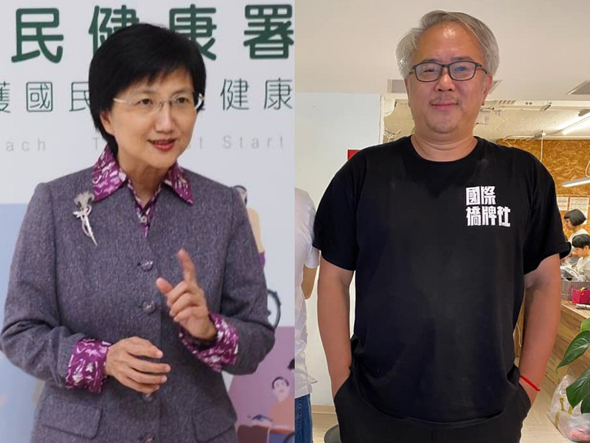 《國際橋牌社》導演汪怡昕痛批邱淑媞無恥，並誓言拍攝和平醫院作品，讓年輕人了解當年發生什麼事。 圖：新頭殼合成（翻攝自臉書）