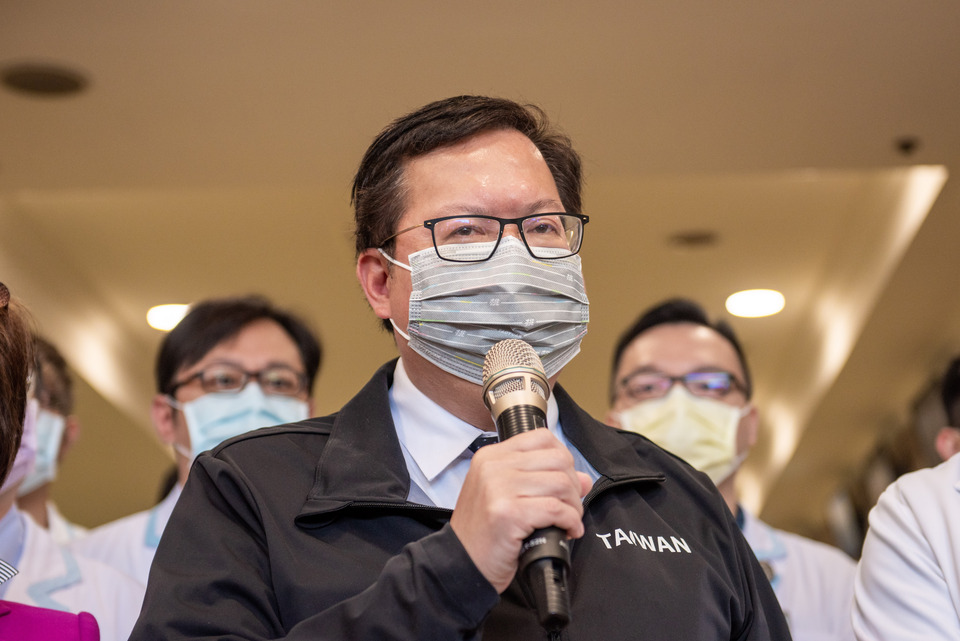 桃園市長鄭文燦。 圖：桃園市政府提供