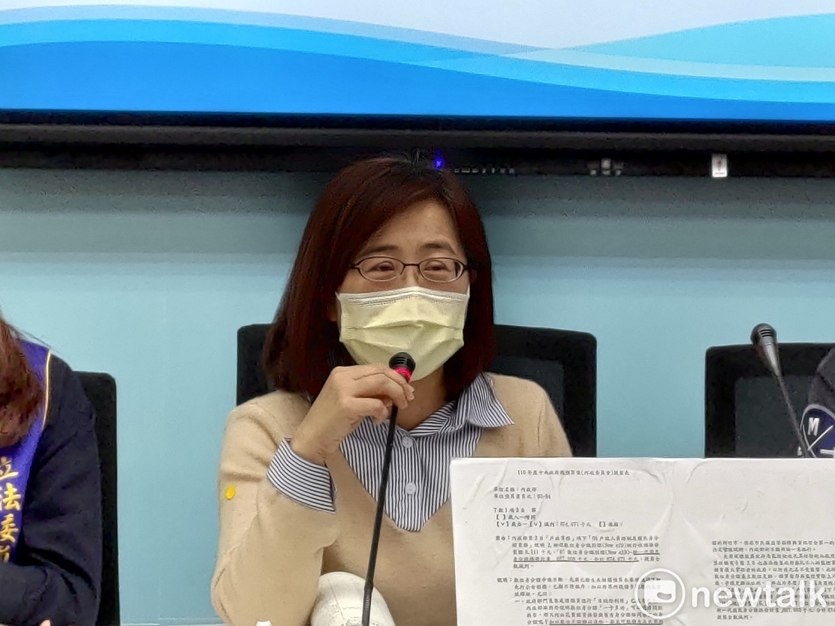 國民黨立委林奕華。 圖：黃建豪/攝（資料照）