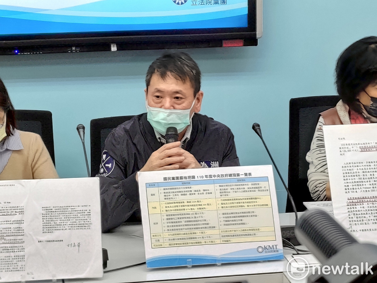 國民黨團總召林為洲。 圖：黃建豪/攝