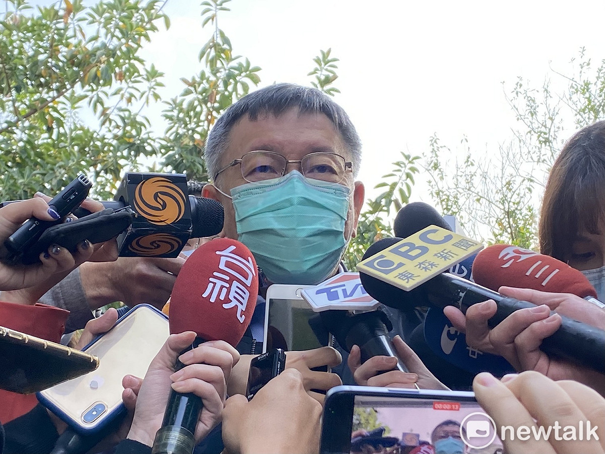 台北市長柯文哲。 圖：周煊惠 / 攝