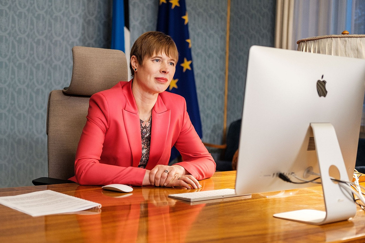 波羅的海國家愛沙尼亞總統卡尤萊德（Kersti Kaljulaid）。 圖：翻攝自Kersti Kaljulaid Facebook