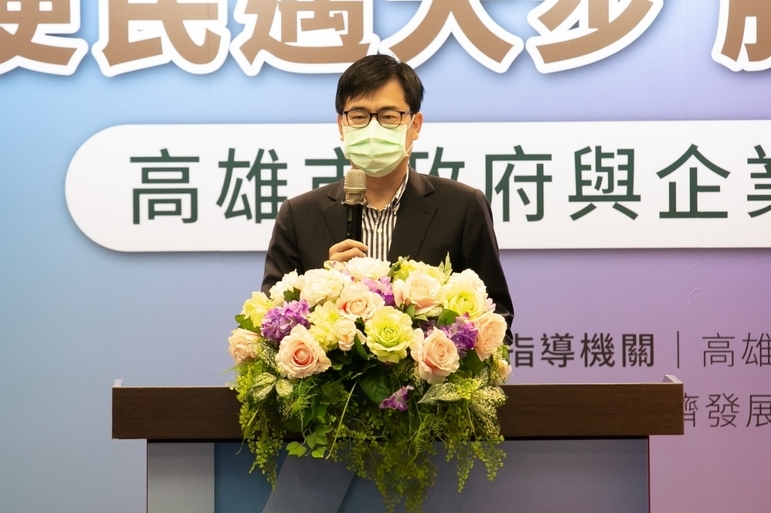 陳其邁上任後致力高雄空污改善。(資料照片) 圖：高雄市政府/提供