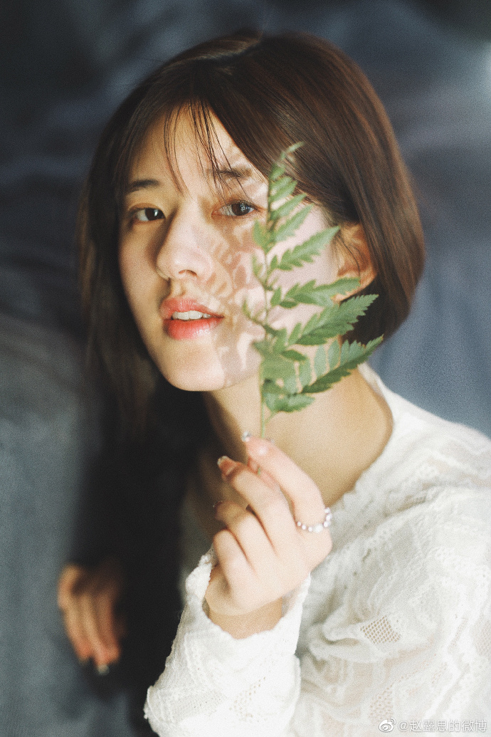 網友猜測此網劇小花疑似是趙露思。 圖：翻攝自趙露思微博