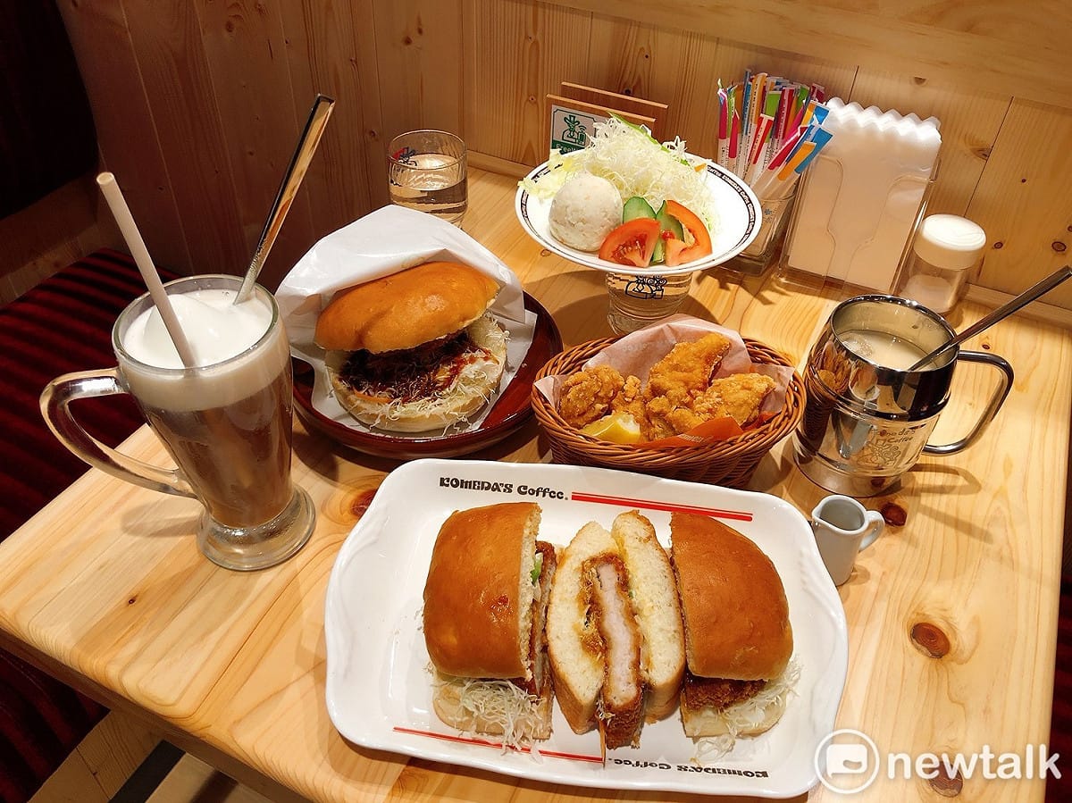 客美多咖啡的餐飲內容豐富美味，將為台南餐飲市場帶來新風暴。 圖：黃博郎／攝