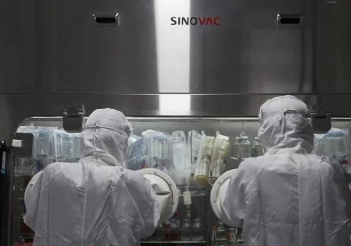 中國科興生物公司（Sinovac ）。 圖：翻攝YouTube（示意圖）