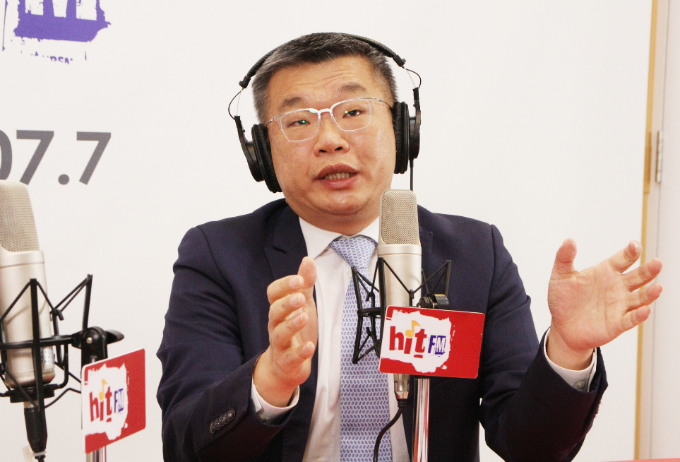 蔡其昌今接受媒體專訪。 圖:周玉蔻嗆新聞提供