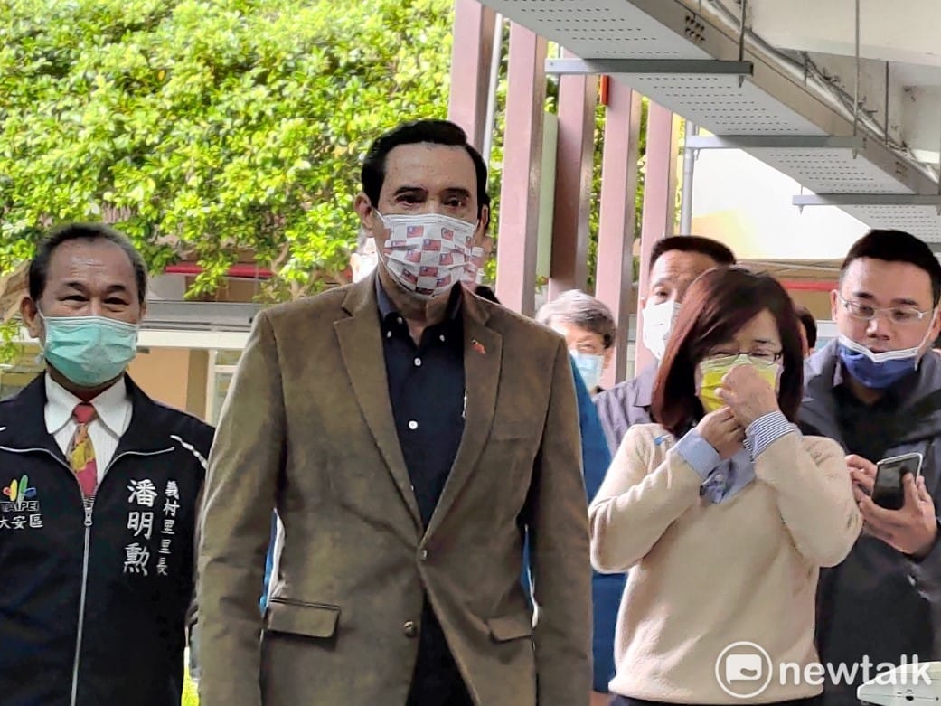 前總統馬英九。 圖：黃建豪/攝