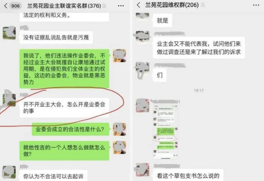女業主因在群組嗆支部書記「草包」，被警方拘留3天。 圖：翻攝自澎湃新聞