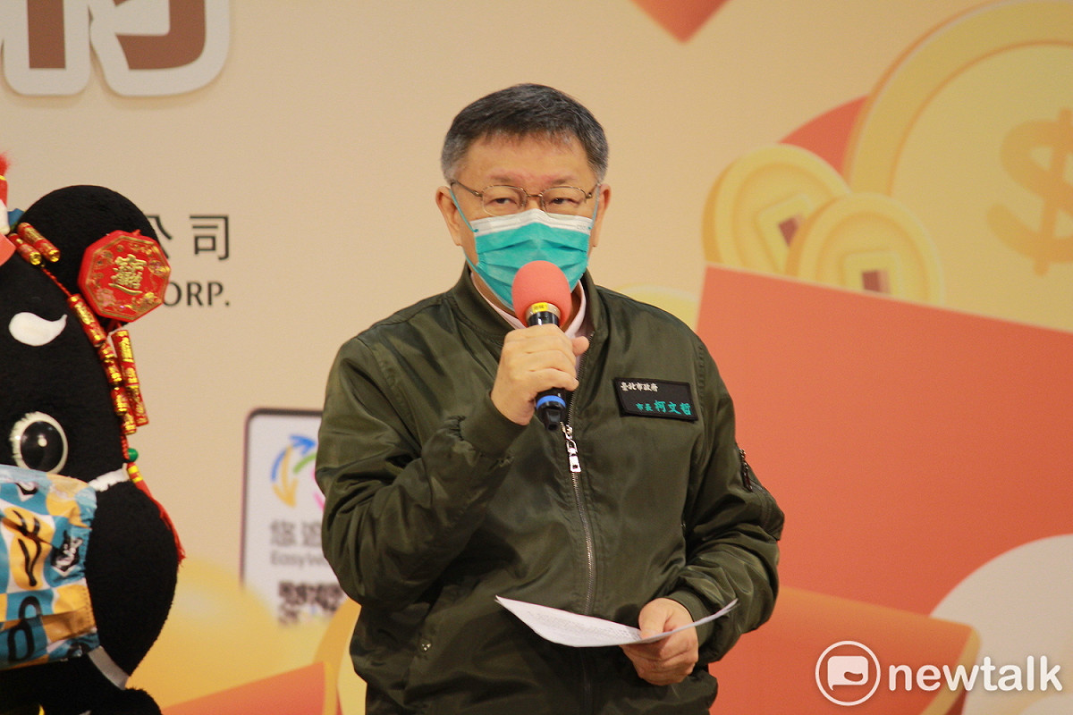 台北市長柯文哲。 圖：周煊惠 / 攝