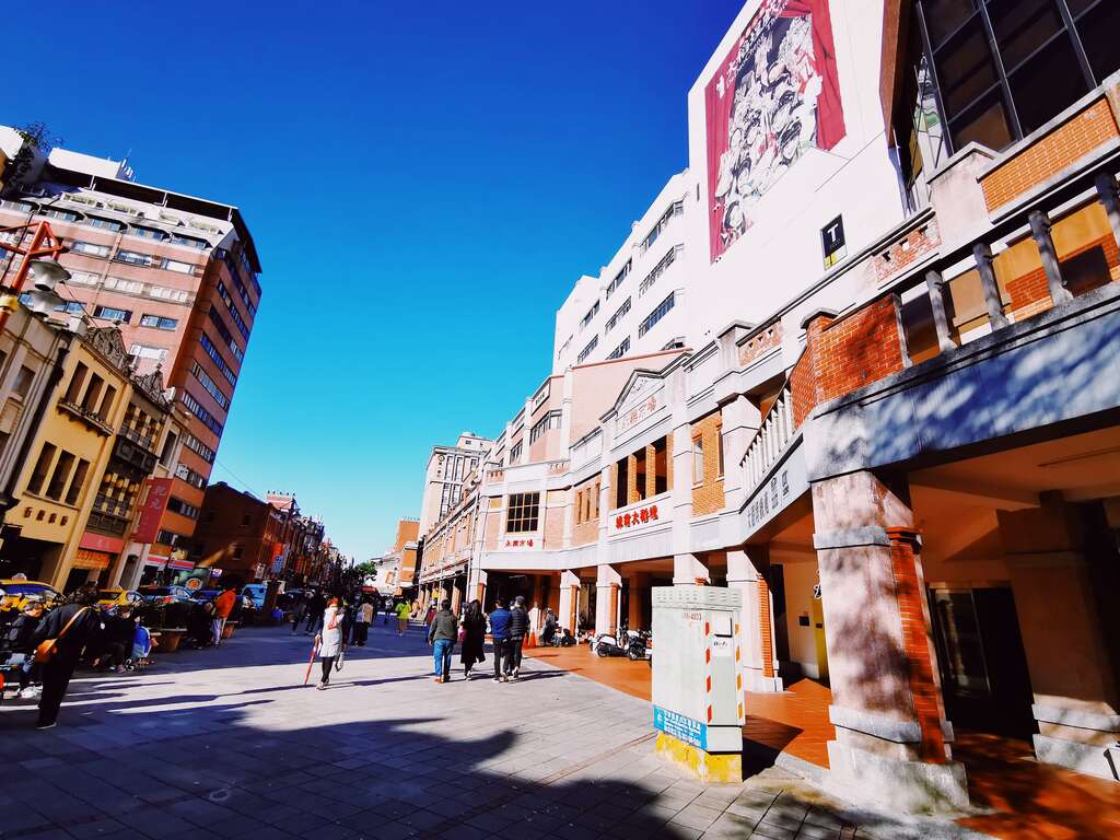 改建後的永樂市場。 圖：取自台北旅遊網