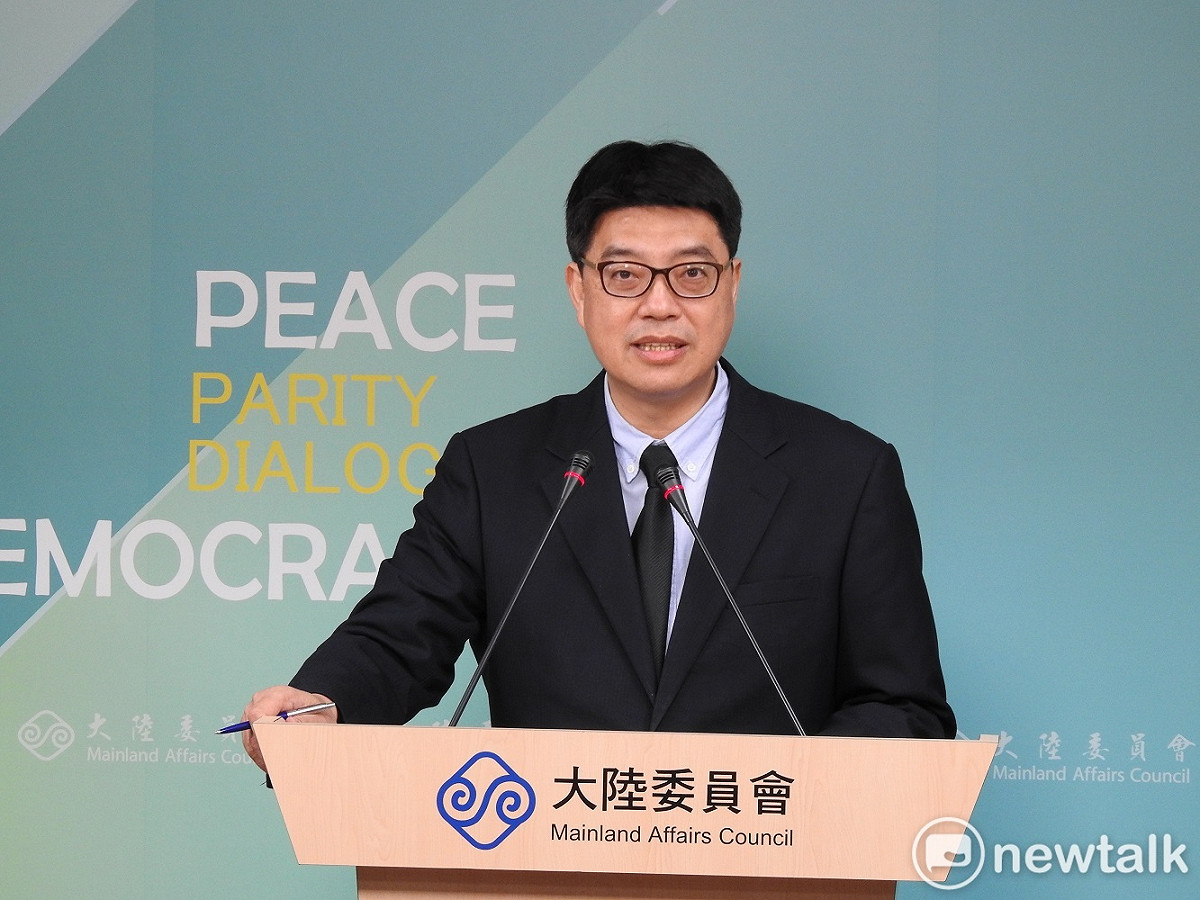 大陸委員會副主委兼發言人邱垂正。 圖：謝莉慧/攝（資料照片）