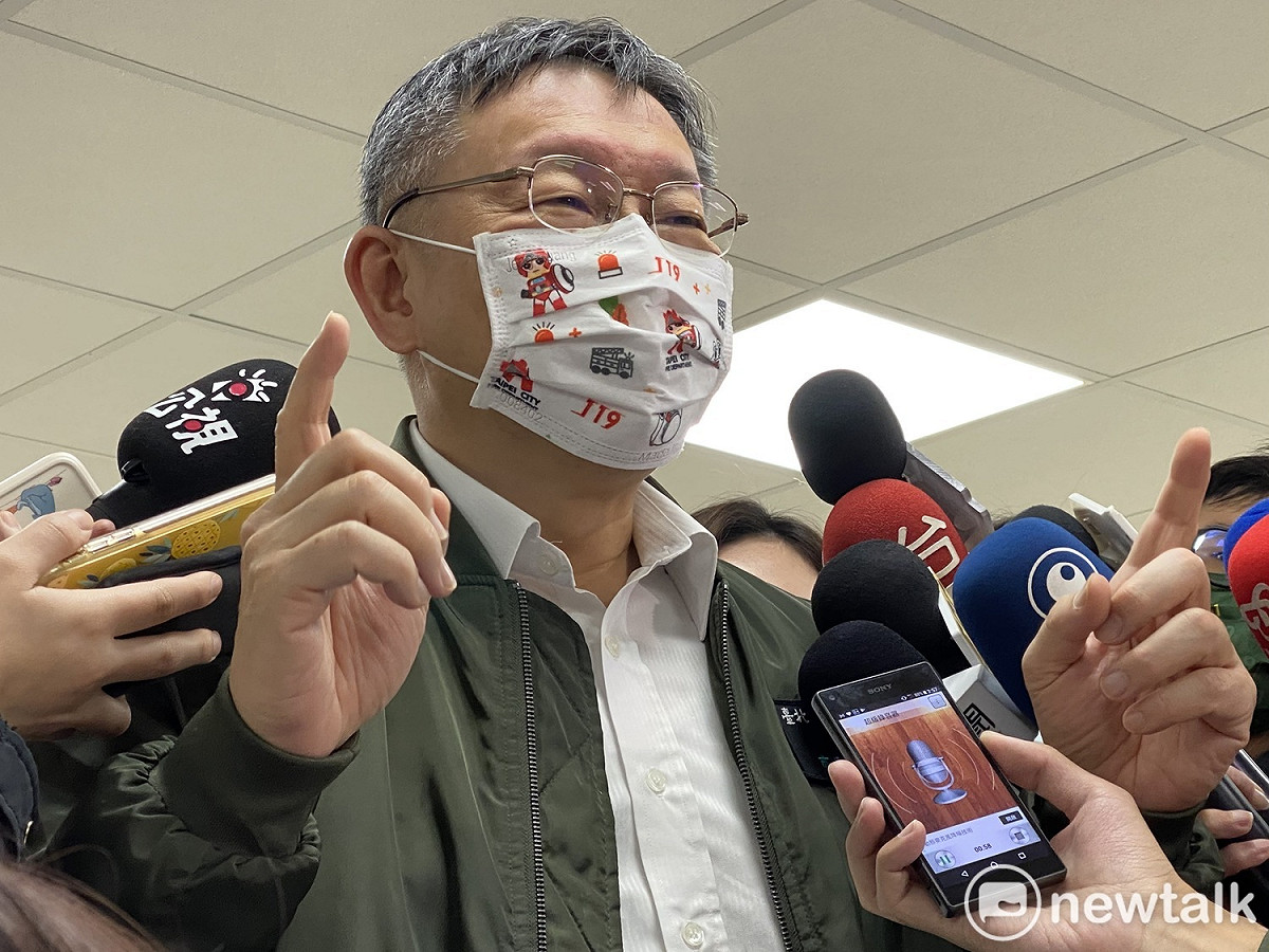 台北市長柯文哲。