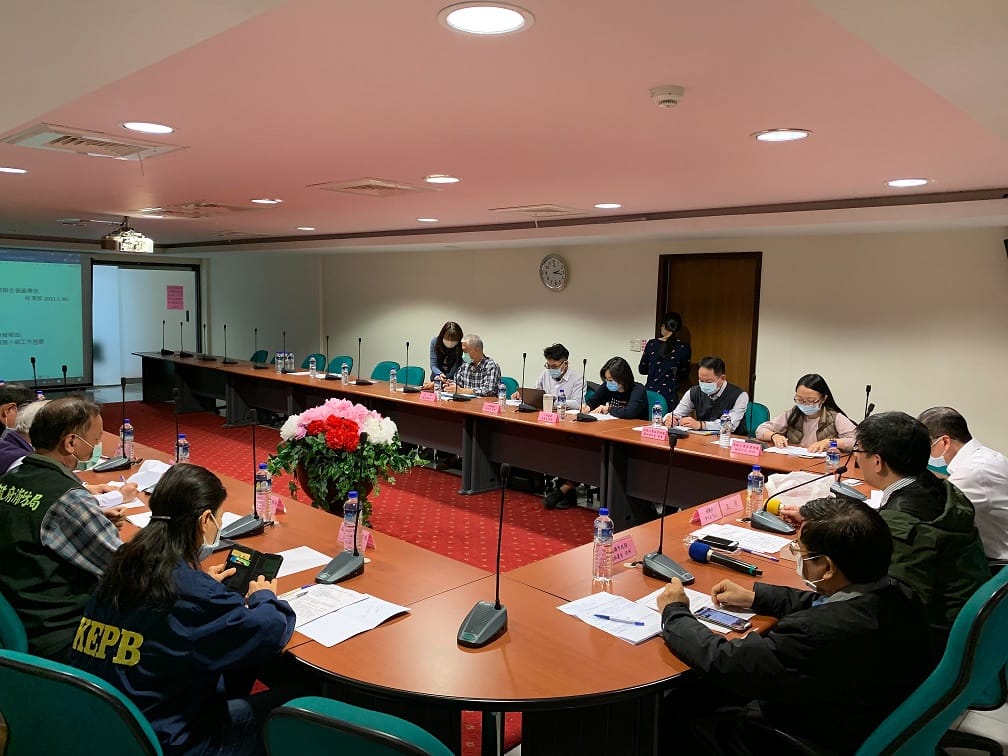 高雄市政府和經濟部召開聯合稽查小組會議，強化林園工業區災害預防。 圖：高雄市政府/提供