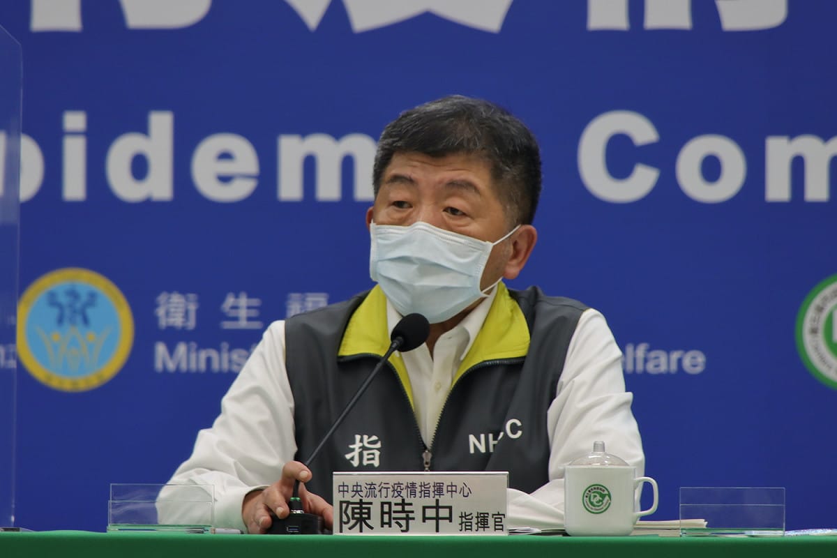 中央流行疫情指揮中心指揮官陳時中。 圖：中央流行疫情指揮中心/提供