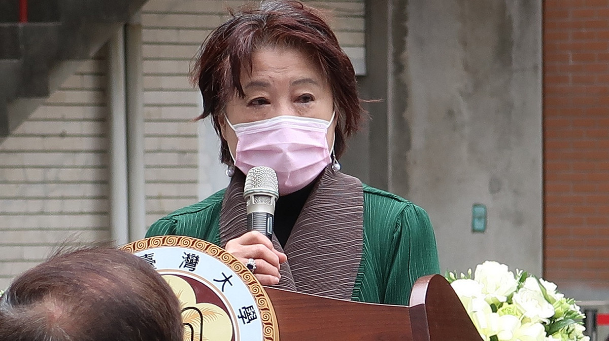 陳文成紀念基金會董事長楊黃美幸 圖：林朝億/攝