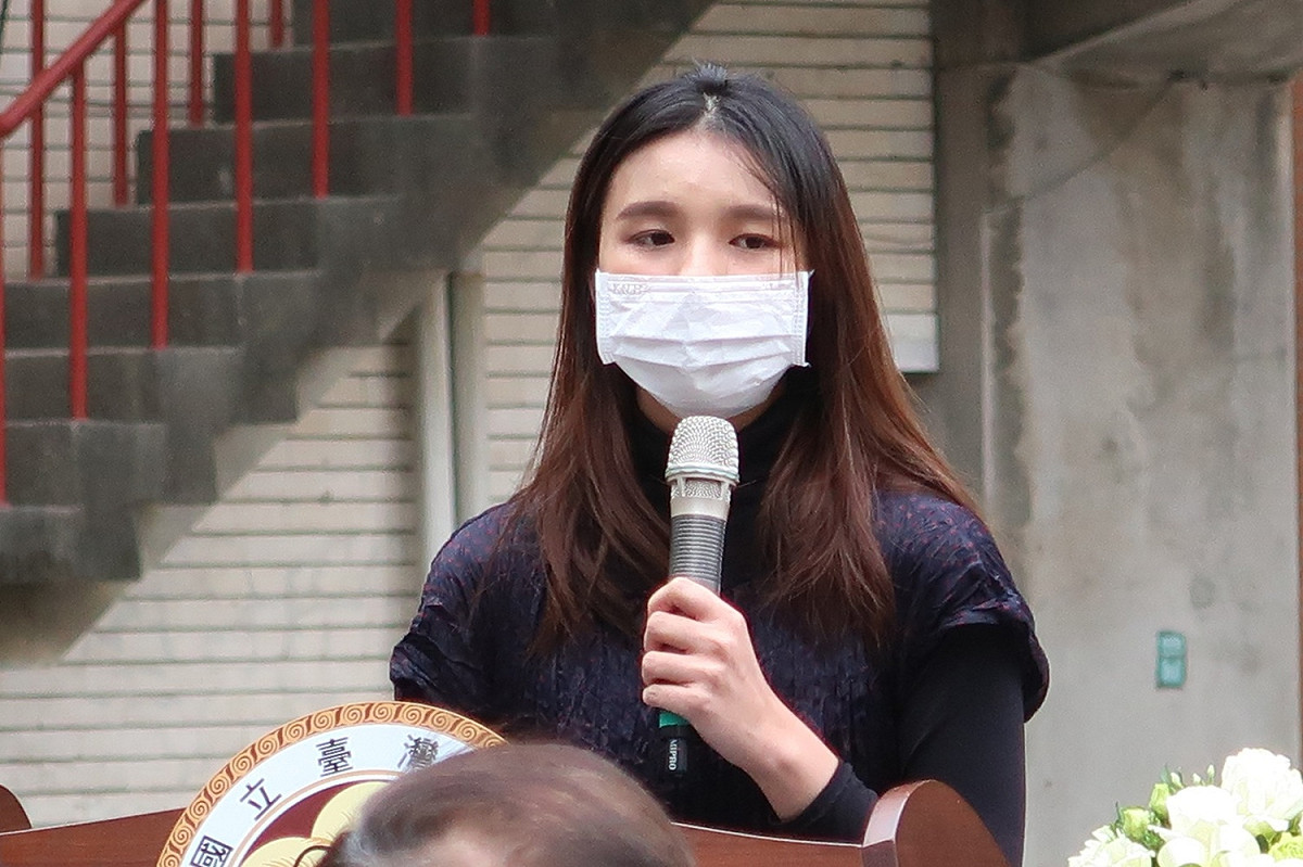 台大學生會長楊子昂 圖：林朝億/攝