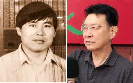 1981年遇害的台大博士陳文成（左圖，翻攝自維基網站）長期關心台灣民主運動，備受世人懷念；政治人物趙少康（右圖，翻攝自趙少康時間臉書）恰巧與他同年。 圖：新頭殼合成