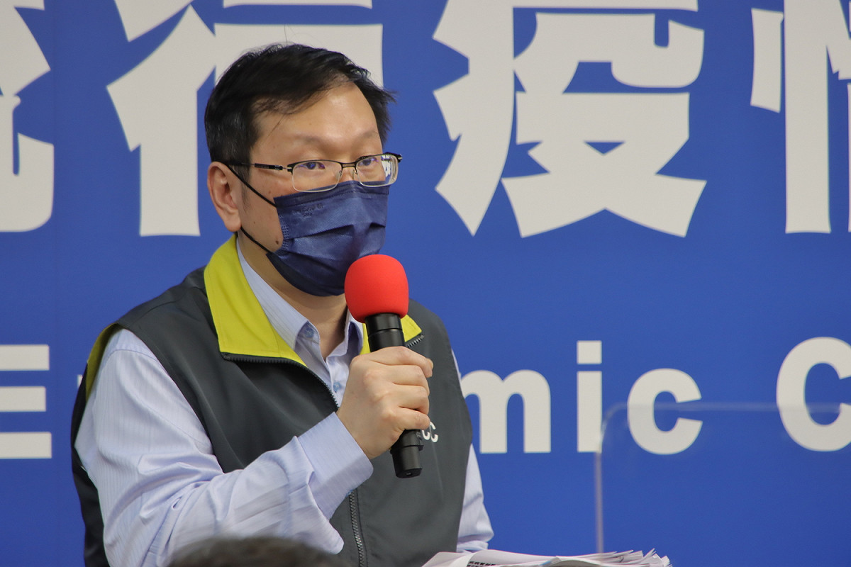 指揮中心發言人莊人祥。 圖：中央流行疫情指揮中心/提供
