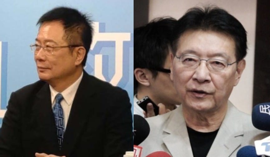 國民黨前立委蔡正元（左）、中廣董事長趙少康（右）。 圖：新頭殼合成
