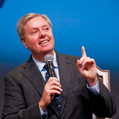 共和黨參議員林賽·格雷漢姆（Lindsey Graham）。 圖：翻攝自Lindsey Graham 推特