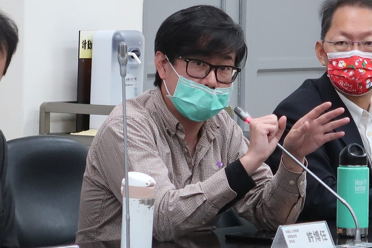 財團法人環境權保障基金會研究員許博任 圖：林朝億/攝
