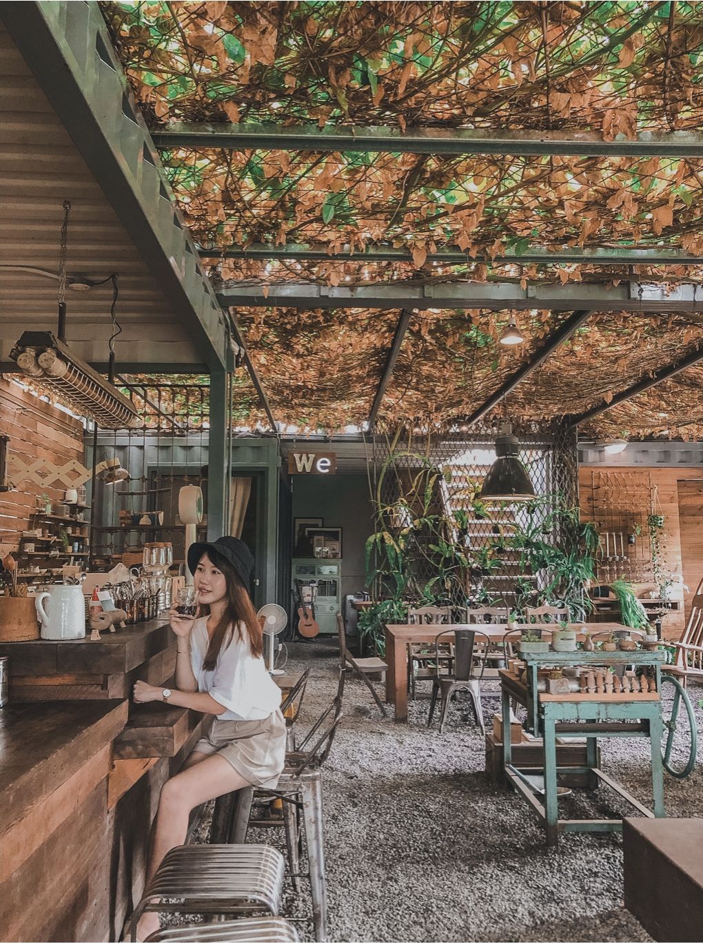 三芝的溫室咖啡廳─Papa在三芝，店名蘊含對父親的想念，店內有老闆精心準備的餐食與咖啡。 圖：新北市觀光旅遊局提供
