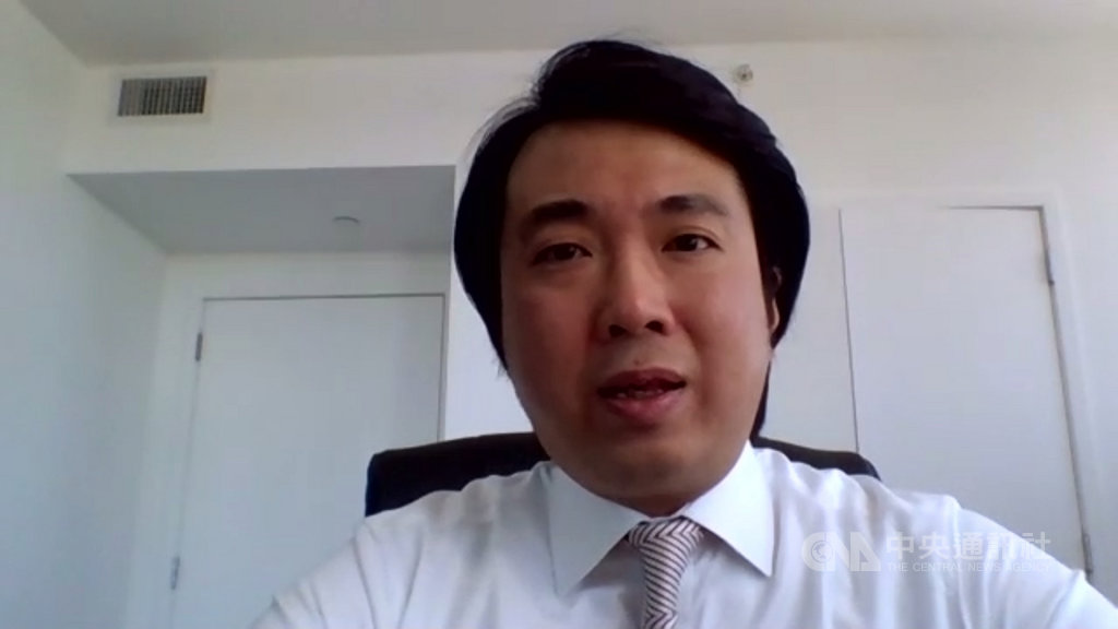 學者陳柏年長期研究兩岸關係，現任智庫新境界文教基金會顧問、美國哥倫比亞大學訪問學者。 圖：中央社（資料照片）