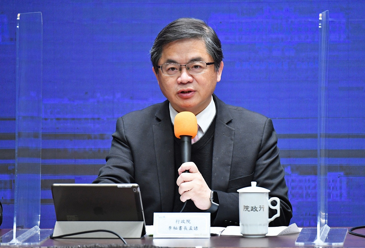 行政院秘書長李孟諺。 圖：行政院提供